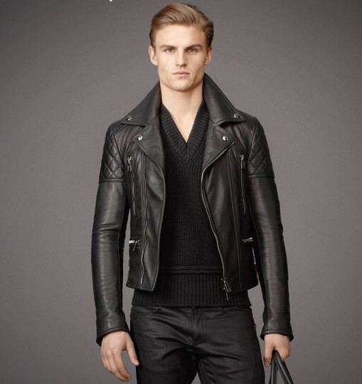 Veste Belstaff en Cuir Pour Homme Pas Cher